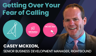 Michael Gagliano, Co-founder of SDR Nation, Hosts Casey McKeon, Cold Calling Wizard, RightBound